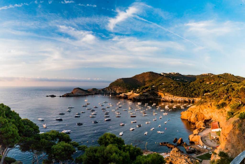 Precioso Apartmento Sobre El Mar, Cap Sa Sal, Begur, Girona Luaran gambar