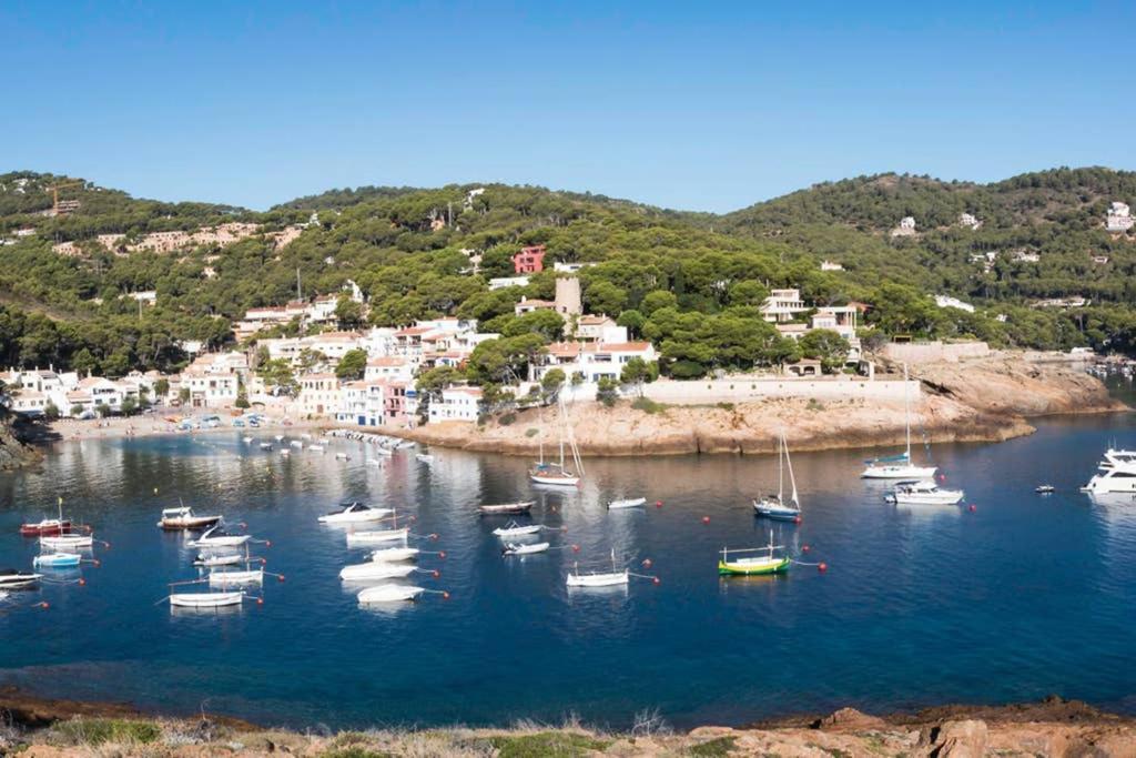 Precioso Apartmento Sobre El Mar, Cap Sa Sal, Begur, Girona Luaran gambar